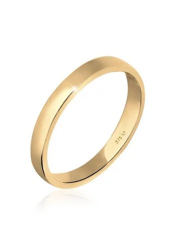 Elli Premium Fingerring Trauring 375 Gelbgold 54 mm von Elli