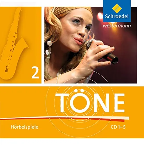 Töne: Hörbeispiele 2 (Töne: Ausgabe 2012) - Musik Schulbücher mit praxisnahen Hörbeispielen zur Unterstützung des Musikunterrichts und Förderung des Hörverständnisses.