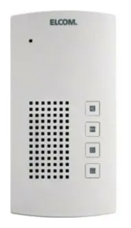 Elcom BFT-200 ws i2-BUS Freisprech-Haustelefon - Haus-Alarmanlagen: Modernes Freisprech-Haustelefon mit i2-BUS Technologie für klare Kommunikation und einfache Installation.