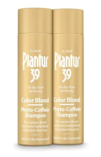 Produktbild Plantur 39 Color Blond Phyto-Coffein-Shampoo – 2 x 250 ml