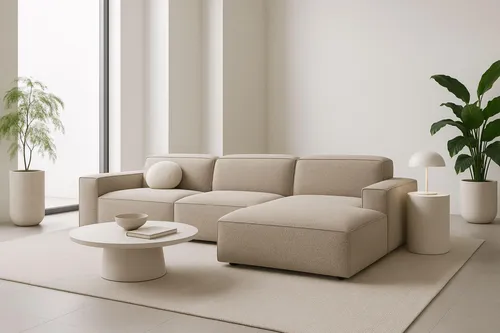 Kaiser Möbel Ecksofa Cursal L-Form, Beige, Rechts - Modulares Design für Ihr Wohnzimmer - Das elegante Ecksofa Cursal vereint Komfort und Stil. Die modulare Bauweise ermöglicht individuelle Anpassungen, während die weiche Polsterung und breite Armlehnen für maximalen Sitzkomfort sorgen.