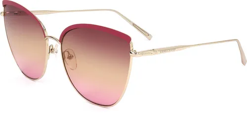 Longchamp LO130S 716 GOLD/ROSE Damen Sonnenbrille - Elegante Damen-Sonnenbrille in Gold/Rose, Größe 60/16/140, aus hochwertigem Metall für stilvollen Schutz vor UV-Strahlen.