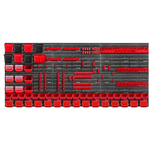 KADAX Werkzeugwandregal Groß 174x78cm – Robustes Lagersystem für die Werkstatt