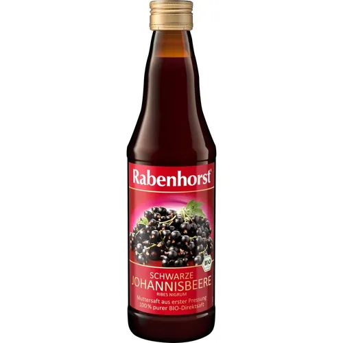 Produktbild Rabenhorst Schwarzer Johannisbeer Bio Muttersaft