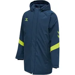 Hummel hmlLEAD BENCH JACKET Blau 2XL - Wind- und wasserabweisend - Funktionsjacken für nasses Wetter mit WP3000-Schutz, verstellbarer Kapuze und praktischen Reißverschlusstaschen für optimalen Komfort.