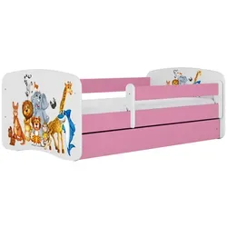 Raumhirsch Furniture Kinderbett Rosa, 80x180 cm in pink von Raumhirsch Furniture