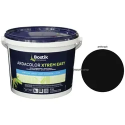 Bostik Ardacolor Xtrem Easy Epoxidharz Fugenmasse Unipox 846 anthrazit 5Kg - Hochbeanspruchbare Epoxidharz Fugenmasse für Fliesen und Mosaik, ideal für hygienische und leicht zu reinigende Verfugungen in Bädern, Küchen und gewerblichen Bereichen.