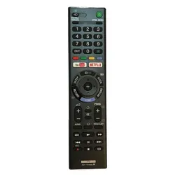 azurano Fernbedienung für SONY RMT-TX300E, 1-493-314-11, kompatibel mit SONY Bravia LED Smart TV - Direkttasten für Youtube & Netflix - Schwarz