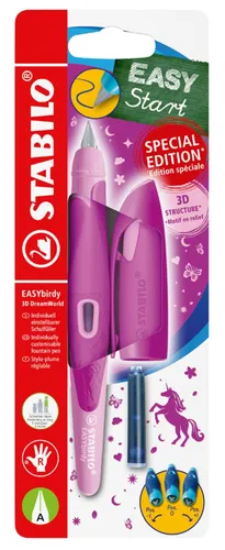 STABILO Füllhalter EASYbirdy 3D DreamWorld R, pink, A