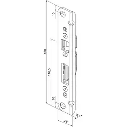KFV Schließteil AS 3500 Q