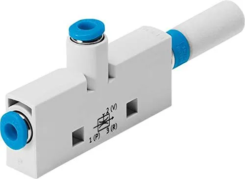 VN-10-L-T3-PQ2-VQ2-RO1 (193573) Vakuumsaugdüse Nennweite Lavaldüse:0,95mm Rastermaß:14,0mm