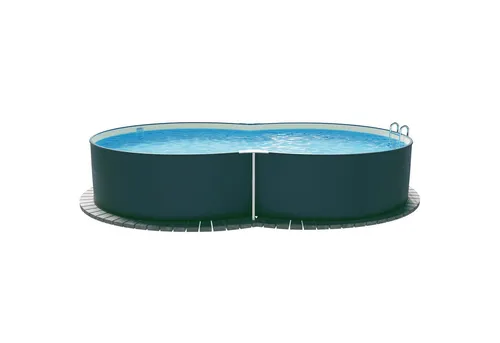 Planet Pool Achtformpool 470x300x120 cm von Planet Pool