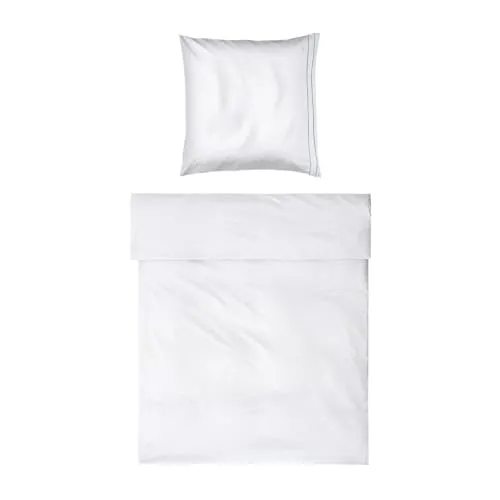 Möve Noblesse Bettwäsche Set, Satin, 2-teilig - Hochwertige Bettwäsche aus 100% Baumwolle in elegantem Design mit Reißverschluss, ideal für einen erholsamen Schlaf und pflegeleicht bei 40°C Maschinenwäsche.