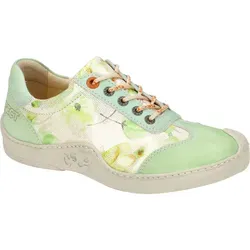Eject Komfort Schnürschuhe SKAT Damen 31373836323430 Grün 37 EU - Schnürer aus hochwertigem Echtleder mit herausnehmbarem Fußbett für individuellen Tragekomfort, ideal für stilbewusste Damen.