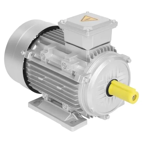 Elektromotor, 230/400V 3KW Elektromotor MS100L2-4 Metall Asynchronmotor, Drehstrommotor Schaftdurchmesser 28mm Drehzahl 1435 RPM für Werkzeugmaschinen