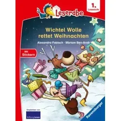Wichtel Wolle rettet Weihnachten - Leserabe ab 1. Klasse - Erstlesebuch für Kinder ab 6 Jahren