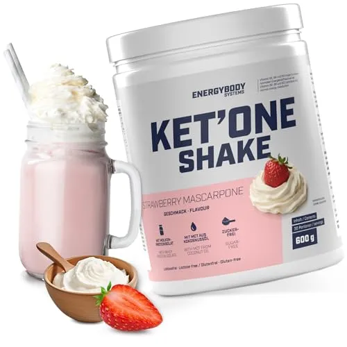 Energybody KET'ONE Shake „Strawberry-Mascarpone