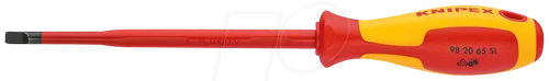 KN 98 20 65 SL - Schraubendreher Mehrkomponentengriff, Schlitz, 6,5 mm