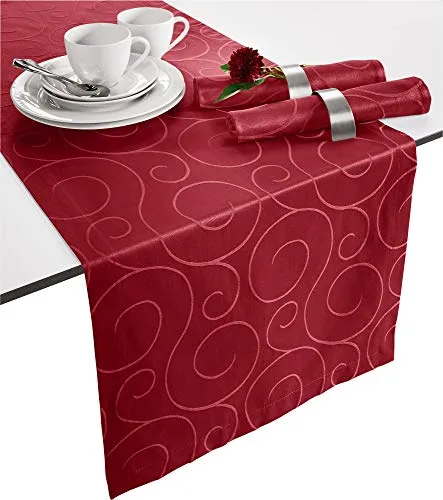 Tischläufer Rot von Erwin Müller
