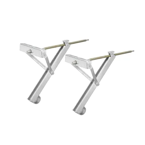 2er Set Nivellierstütze 450 kg Tragfähigkeit Wohnwagen Ausdrehstütze 615 x 278 x