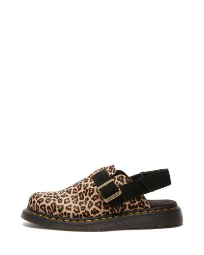 DR. MARTENS Slingback JORGE 2 Clog beige 42 EU - Pantoletten aus hochwertigem Leder in Beige, mit bequemer Slingback-Form und runder Schuhspitze für optimalen Tragekomfort.