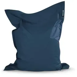 Green Bean Riesen-Sitzsack Dunkelblau - Gemütlicher XXL Sitzsack aus strapazierfähigem Textil, ideal für drinnen und draußen. Mit ergonomischer EPS Perlen Füllung für maximalen Komfort und Flexibilität.