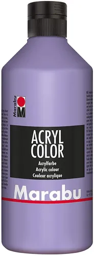 Marabu Acrylfarbe Acryl Color 500 ml lavendel 007 von Marabu
