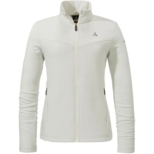 Schöffel Damen Jk Style Pine Wms Fleecejacke, Nordic, 46 EU - Damen Midlayer und Fleecejacken zum Skifahren, mit Stehkragen und Kinnschutz für zusätzlichen Komfort und ideale Wärmeisolierung.