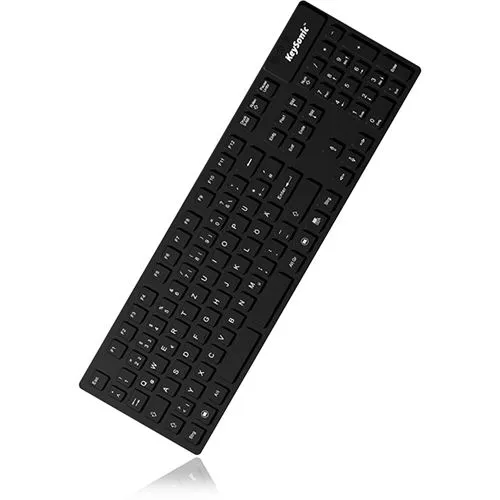 KeySonic KSK-8030 USB Englisch schwarz (kabelgebunden)