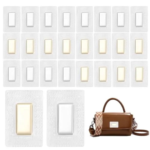 Stck Magnete zum Einnähen, Unsichtbare Magnetknöpfe, Hidden Magnetverschluss, Magnetknöpfe zum Annähen für Sew Kleidung Vorhänge und Taschen 24