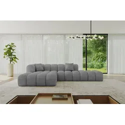 ALTDECOR Ecksofa OLEA-L2 - Stilvolles L-Form Sofa in Grau - Ecksofa in L-Form, ideal für gemütliche Abende. Hochwertige Polsterung und wasserabweisender Stoff sorgen für maximalen Komfort und Langlebigkeit.