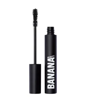 Banana Beauty vegane Mascara schwarz (Volume up) – intensiver und langanhaltender Augen Make-up Look – für volle und voluminöse Wimpern