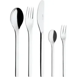 PURESIGNS Besteck ONE 30 teilig poliert - Edelstahl Besteck-Set mit 30 Teilen, elegant poliert für stilvolle Tischdekoration und langlebigen Gebrauch.