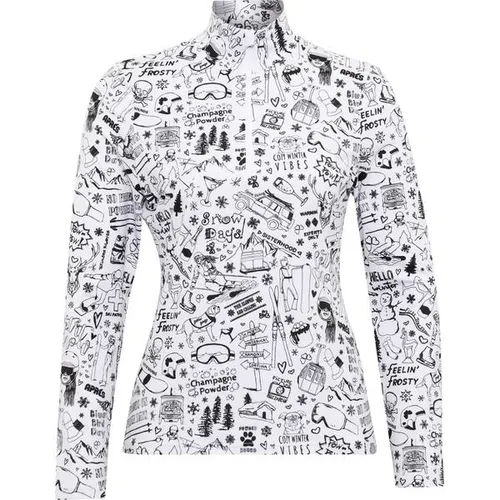 Krimson Klover Langarmshirt Graffiti Top – Outdoor Baselayer - Vielseitiges Langarmshirt für Outdoor-Aktivitäten und Freizeit, bietet außergewöhnlichen Komfort und Bewegungsfreiheit den ganzen Tag.