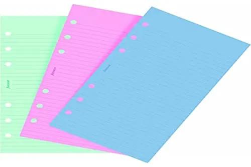 Filofax Personal Fashion Notizpapier, liniert, fabig
