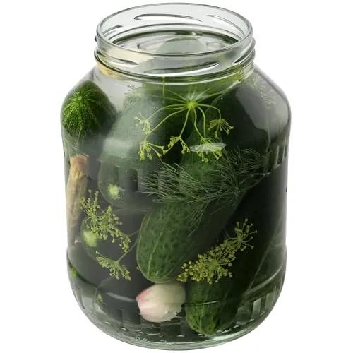 KADAX 1,7L Einmachgläser für Kombucha, Kimchi, Kefir