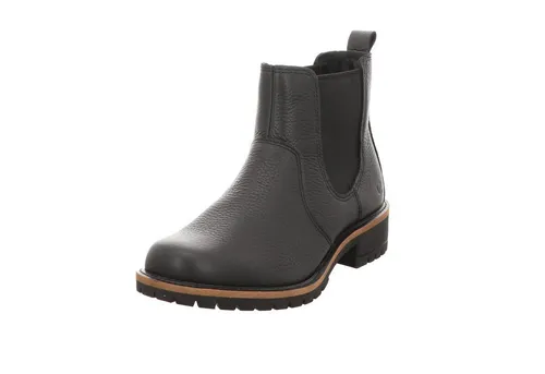Ecco 20210312001 Stiefel schwarz 38 EU - Elegante Wanderschuhe in Größe 38, aus hochwertigem Leder mit Gummizug für einfachen Einstieg und optimalen Komfort bei Outdoor-Aktivitäten.