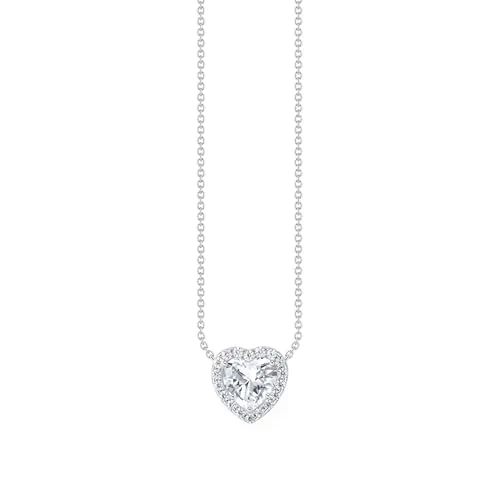 THOMAS SABO Damen-Collier Herz Silber KE2280-051-14-L45V in silber von THOMAS SABO