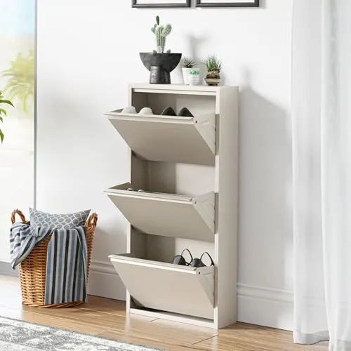 [en.casa] Schuhschrank Sokndal von en.casa