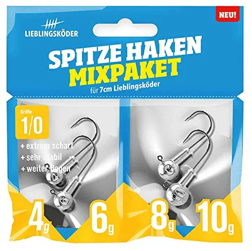 Lieblingsköder Spitze Haken 1/0 Mix
