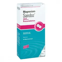 Magnesium Sandoz 243 mg Brausetabletten