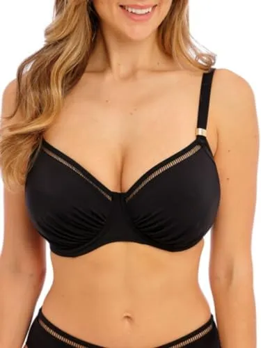 Fantasie Badeanzug-Oberteil East Hampton Schwarz 80J - Bikinioberteile für Damen, mit Bügeln für optimalen Halt und hervorragendem Tragekomfort, ideal für den perfekten Strandlook.