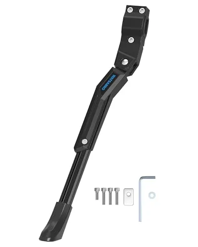 WATSABRO Fahrradständer 24-29 Zoll,rutschfest Seitenständer, Höhenverstellbar,Stabil Fahrradständer für Mountainbike, Trekkingrad, Cityrad