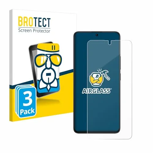 BROTECT 3 Stück Schutzglas für Xiaomi Redmi Note 13 Pro 5G / 4G Schutzfolie Panzer Folie Glas[Extrem Kratzfest, Anti-Fingerprint, Ultra-]