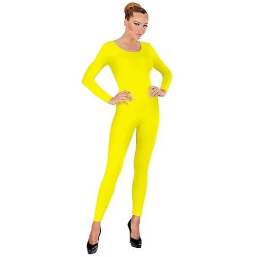 Widdmann Kostüm Langer Body neon-gelb