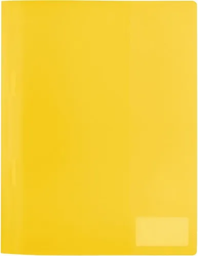 HERMA Hefter Schnellhefter A4 PP gelb Packung mit 3 Stück