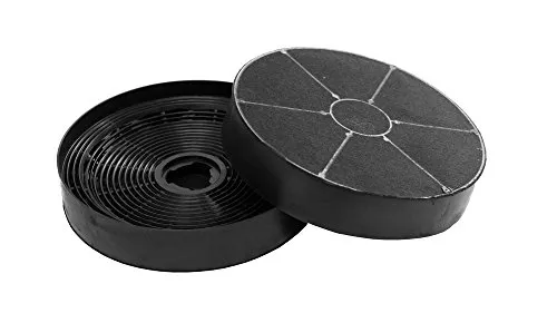 Aktivkohlefilter - passend für Bomann-Dunstabzugshauben DU 612/613/620 - Ersatzfilter für Bomann KF 561 (256100/4004470256109) - 2 Stück
