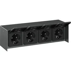 ledscom.de Aufputzsteckdose in weiß von LEDs Com