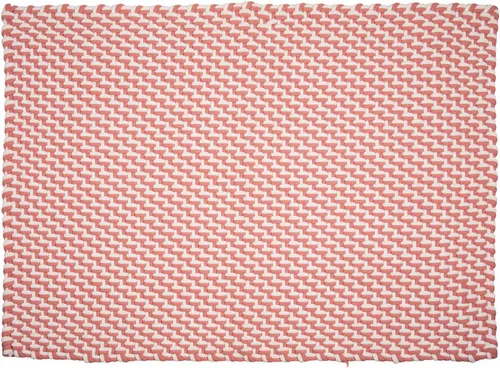 Pad Fußmatte POOL Pink / Weiß 72x132 cm in pink von Pad