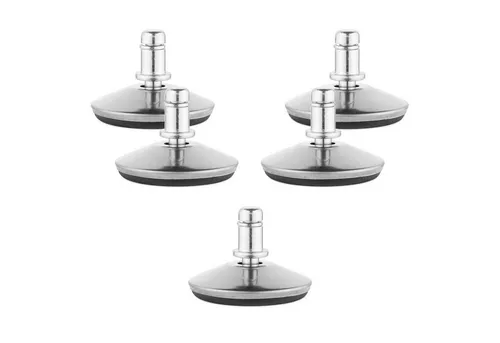 kwmobile Stuhlrolle Bürostuhl Gleiter 5er Set, für Schreibtischstuhl, (5-St)